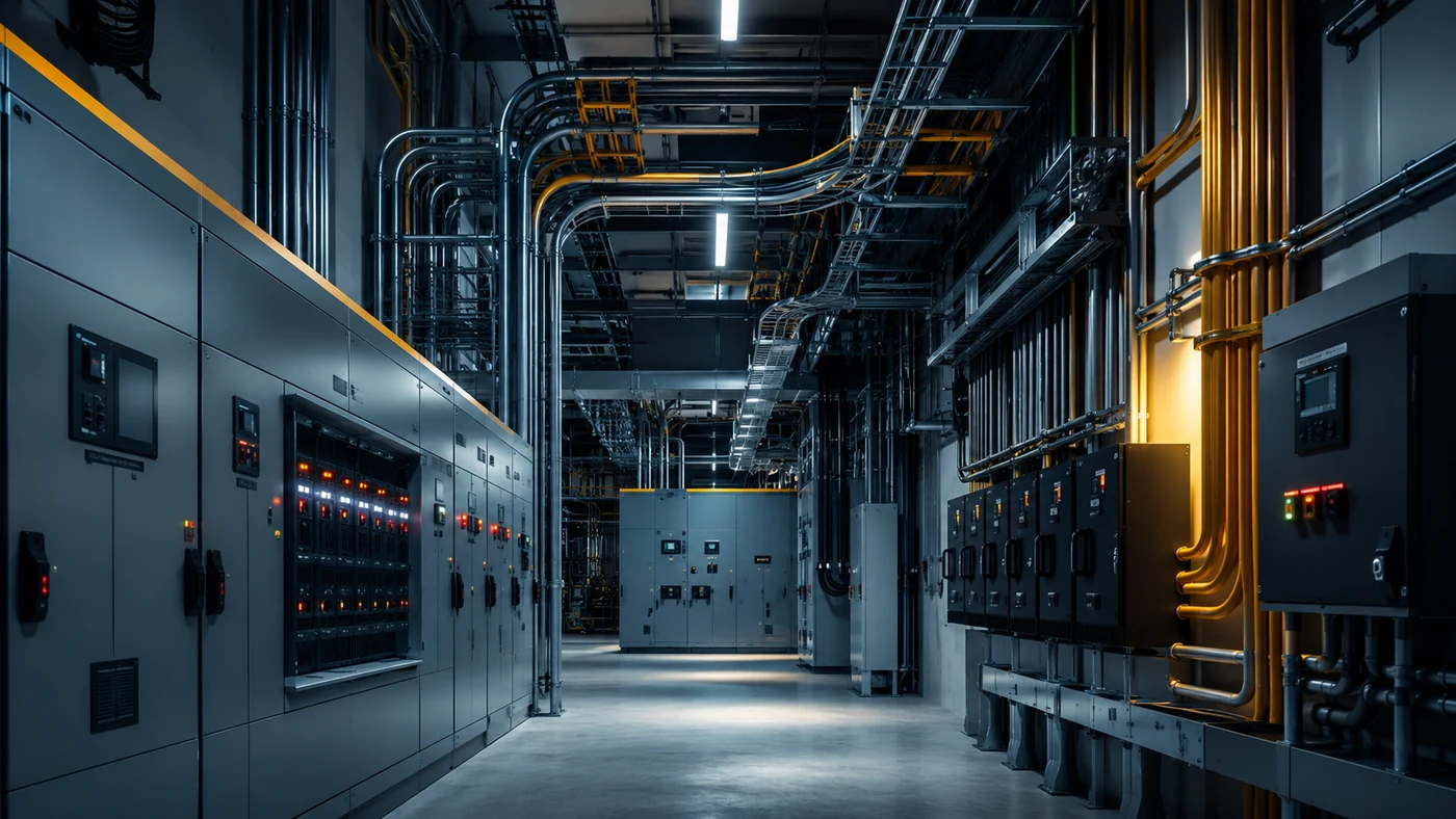 Industrial electrical distribution and equipment wiring