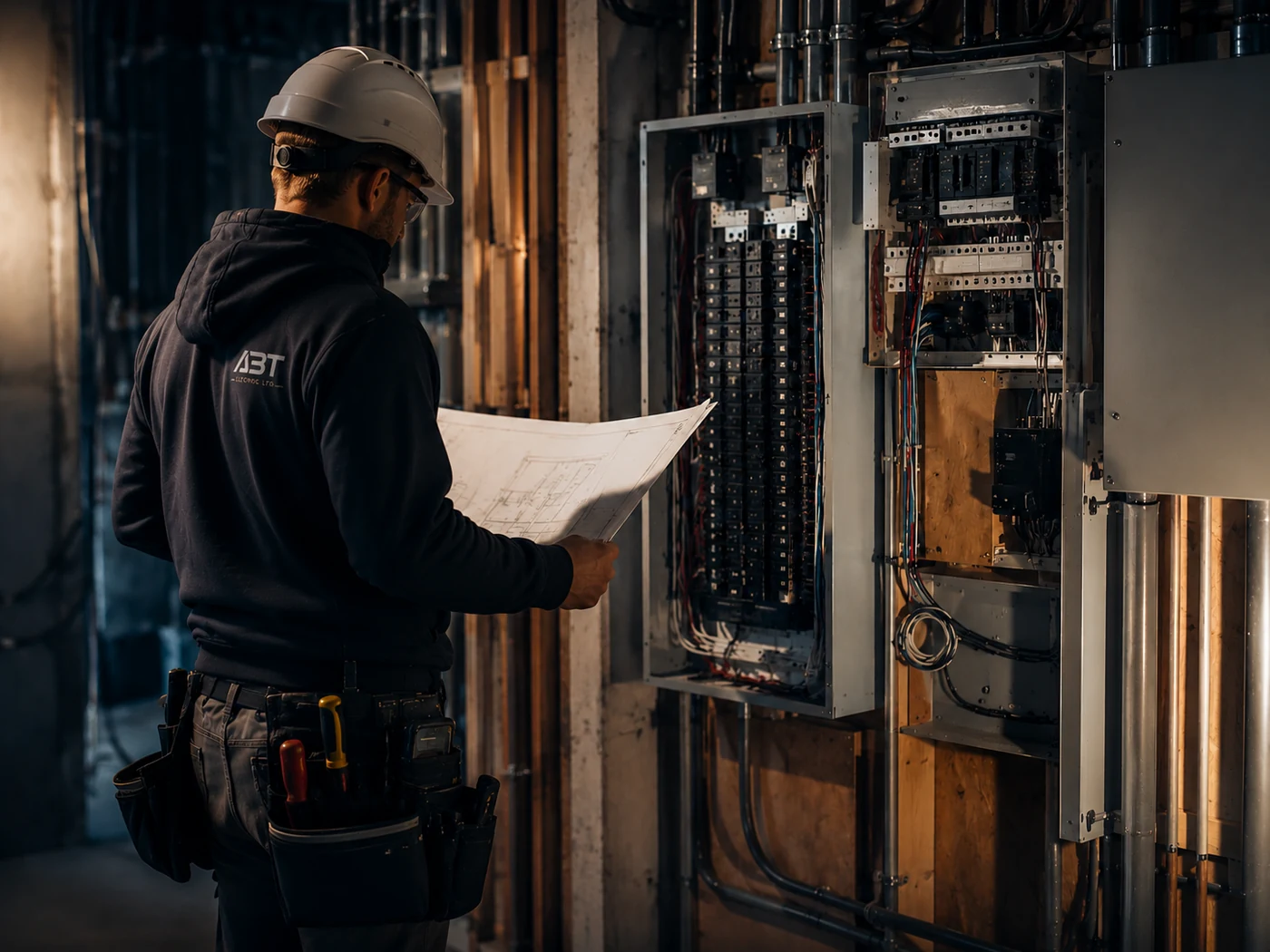 Premium electrical panel and controls upgrade in a residential property